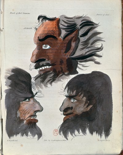 Astaroth, Abaddon and Mammon, Three Demons from 
